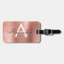 Buscar iniciales etiquetas para maletas Para ella