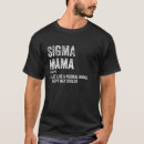 Buscar sigma camisetas Divertido