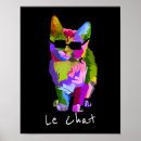 Buscar gatos coloridos arte Gato colorido