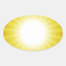 Buscar sol ovales pegatinas Luz solar