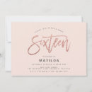 Buscar dulce dieciséis de la princesa invitaciones Hija