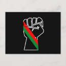 Buscar puño negro postales Africano