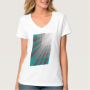 Buscar turquesa y blanco camisetas Geométrico