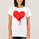 Buscar corazón rojo camisetas Romántico