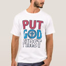 Buscar dios primero camisetas Jesús