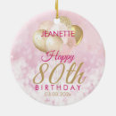 Buscar 80 o cumpleaños adornos Para ella