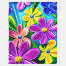 Buscar margarita mantas cobertores Brillante