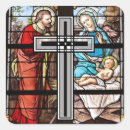 Buscar ventana de la iglesia pegatinas Navidades