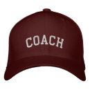 Buscar marrones gorras Entrenador de fútbol