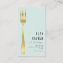 Buscar cocina tarjetas de visita Catering