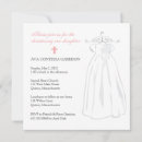 Buscar vestido del invitaciones para bautizos Cristiano