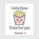 Buscar patatas fritas pegatinas Adorable