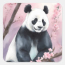 Buscar panda pegatinas Floral