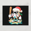 Buscar bate de béisbol postales Navidad