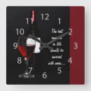 Buscar copa vino de relojes de pared Viñedo