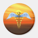 Buscar símbolo médico imanes Caduceo