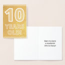 Buscar 10 años tarjetas General y unisex