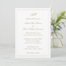 Buscar elegante la escritura boda invitaciones Para ella