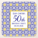 Buscar azulejos portugal posavasos Azul y blanco