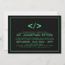 Buscar hacker tarjetas e invitaciones Programador