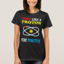 Buscar piense el positivo camisetas Inspirador