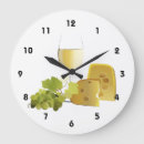 Buscar queso relojes de pared Vino
