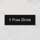 Buscar bebidas alcohólicas tarjetas de visita Alcohol