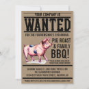Buscar cerdo invitaciones Asado de cerdo
