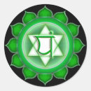 Buscar chakra verde pegatinas Meditación