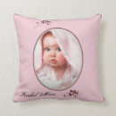 Buscar recuerdo recién nacido cojines Niña