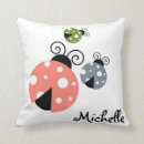 Buscar mariquita linda cojines Para ella