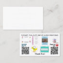 Buscar marco floral tarjetas de visita General y unisex