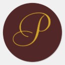 Buscar p inicial pegatinas Elegante