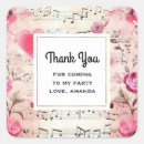 Buscar notas musicales pegatinas Flores