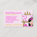 Buscar lienzo tarjetas de visita Pintura