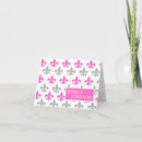 Buscar flor de lis tarjetas Rosa