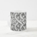 Buscar enredados tazas Blanco y negro