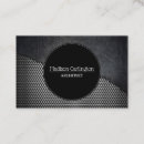 Buscar texturas del metal tarjetas de visita General y unisex