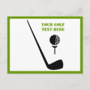 Buscar jugador de golf postales Golfista