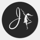 Buscar j inicial pegatinas Tipografía