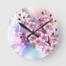 Buscar japonés relojes de pared Sakura