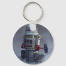 Buscar robot retro llaveros Robots
