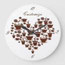 Buscar arabic relojes de pared Amante del café