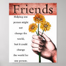 Buscar enfermedad posters Amistad