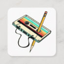 Buscar 80s tarjetas de visita Cassette