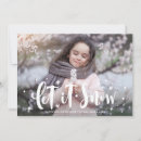 Buscar dejado tarjetas Nieve