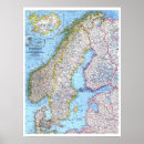 Buscar mapa de escandinavia posters Finlandia