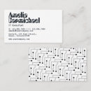 Buscar tecnología tarjetas de visita General y unisex