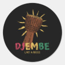 Buscar percusión pegatinas Djembe