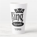 Buscar rey del karaoke tazas Canto